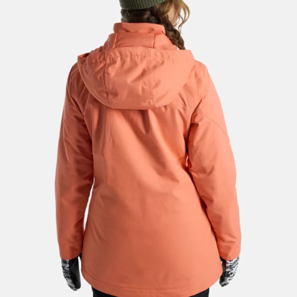 Women's Burton Lelah 2L Jacket Ski Snowboarding  - Peach Echo - Size Small - Picture 9 of 9